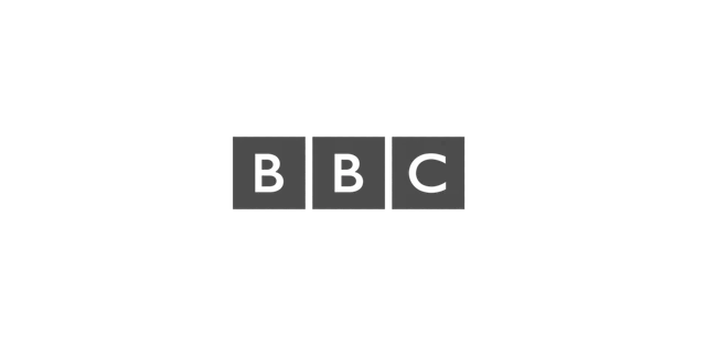 BBC logo, one of the brands that use Triplacement to produce their print on demand products.